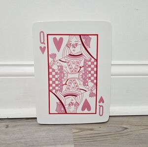 Target Bullseye Valentine's Day 2026 Pink Queen Of Hearts Ceramic Serve Tray